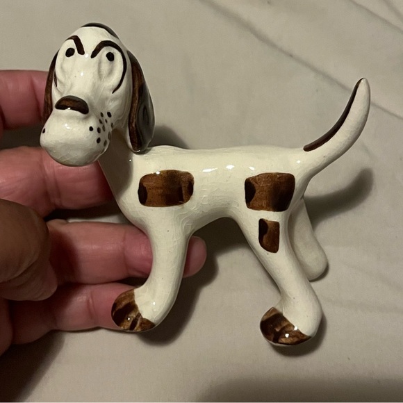 VINTAGE RIO HONDO HOUND DOG NODDER MCM ART CHIC POTTERY - Picture 1 of 10